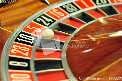 Image of roulette wheel