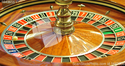 Image of roulette wheel