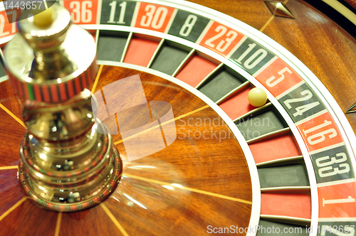 Image of roulette wheel