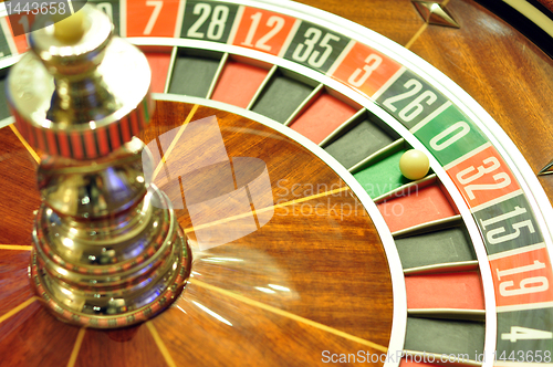 Image of roulette wheel