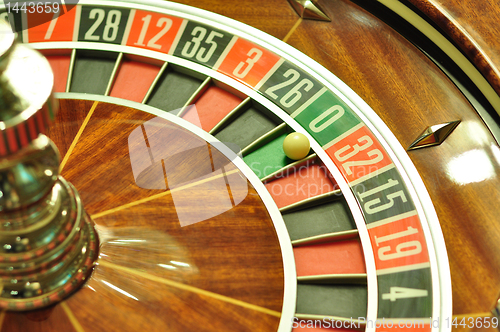 Image of roulette wheel