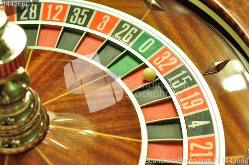 Image of roulette wheel