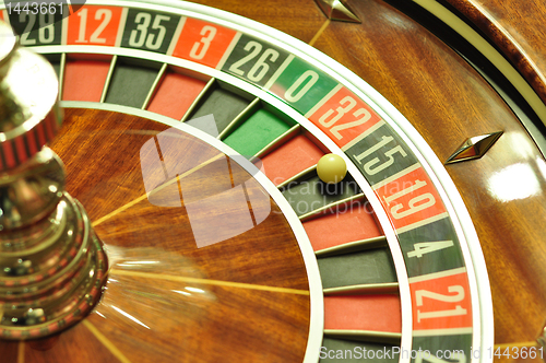 Image of roulette wheel