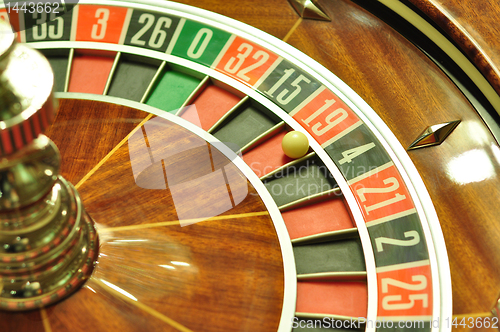 Image of roulette wheel