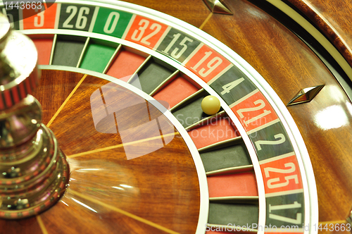 Image of roulette wheel