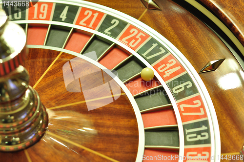 Image of roulette wheel