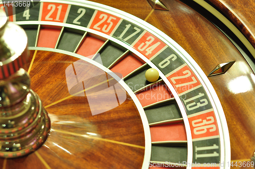 Image of roulette wheel