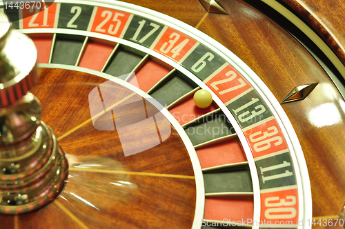 Image of roulette wheel