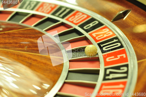 Image of roulette wheel