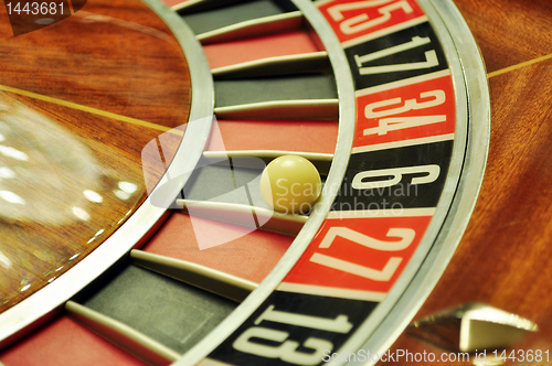 Image of roulette wheel