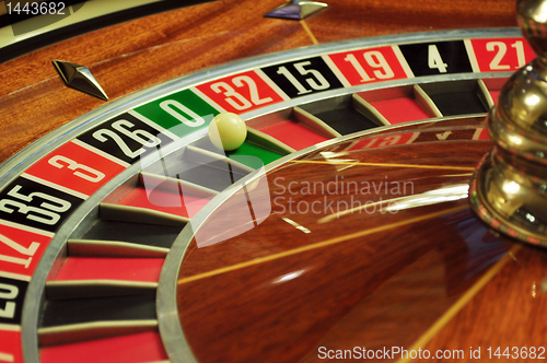 Image of roulette wheel