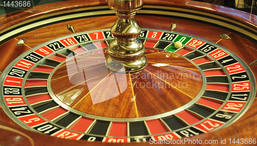 Image of roulette wheel