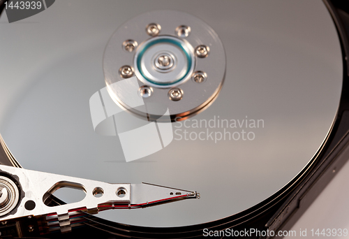 Image of Interior of hard drive