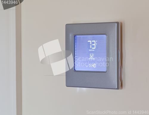 Image of Modern electronic thermostat