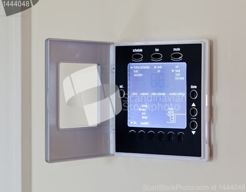 Image of Modern electronic thermostat