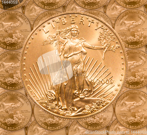 Image of Single Liberty gold coin