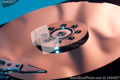 Image of Interior of hard drive