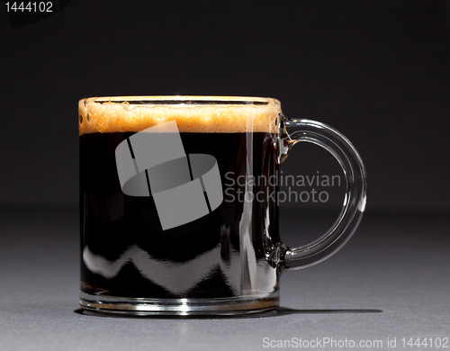Image of Expresso Coffee in glass cup