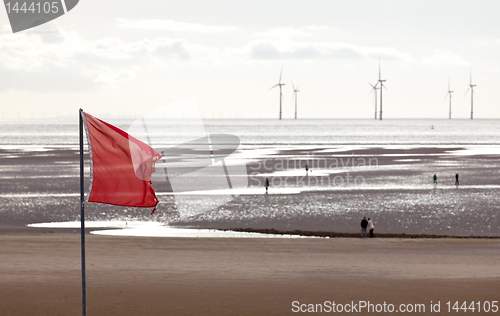 Image of Wind turbines in Mersey