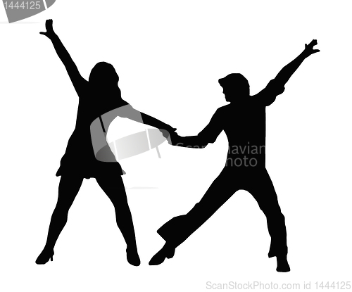 Image of Dancing Couple 70s