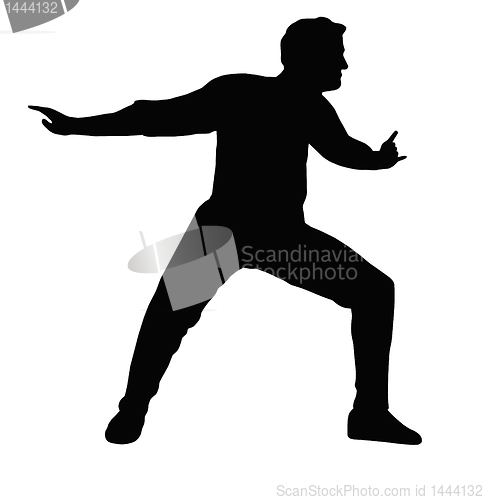 Image of Dancing Boy Arms to Back