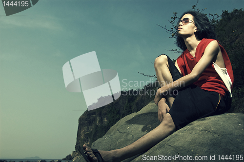 Image of Asian Teenager