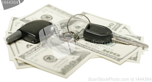 Image of money and car keys