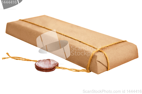 Image of Packet with old wax seal