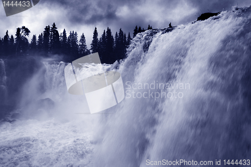 Image of Waterfall in Sweden 