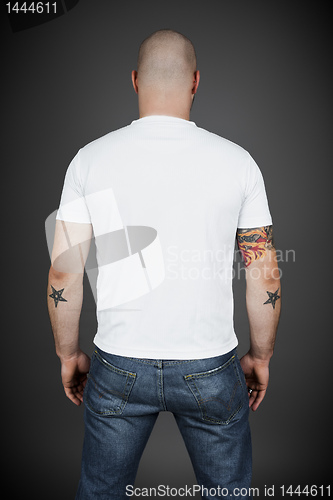 Image of man back