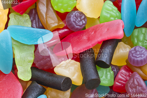 Image of colorful friuts candy