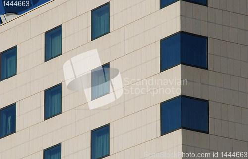 Image of Modern office building close-up
