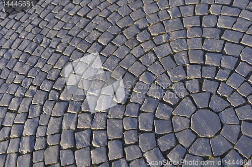 Image of cobblestones of Palace Square