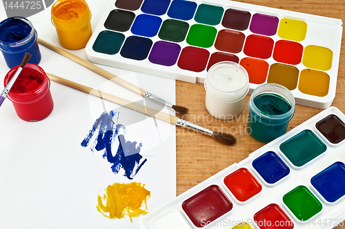Image of Paint and gouache