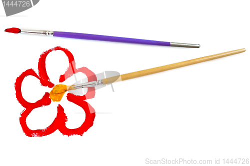 Image of Painted flower