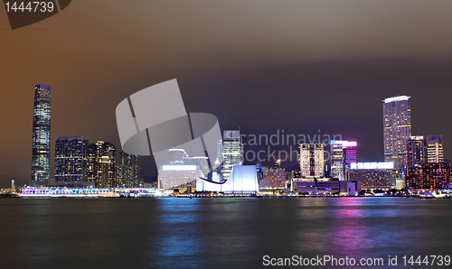 Image of kowloon at night