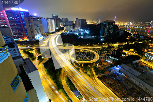 Image of highway in Hong Kong