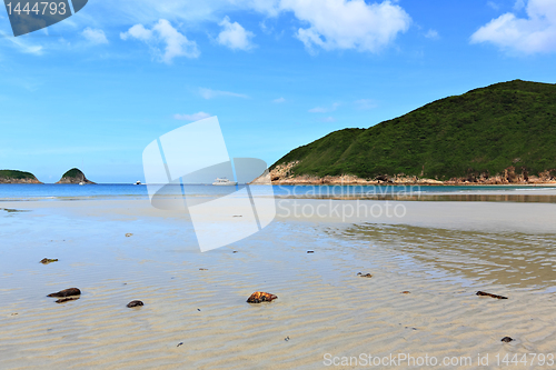 Image of Sai Wan beach in Hong Kong