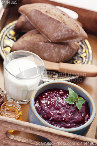 Image of plum jam