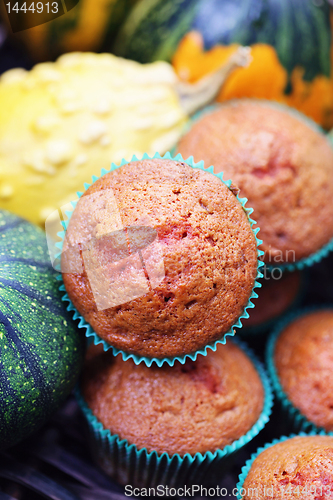 Image of muffins with pumpkin