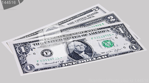 Image of Dollar bank notes