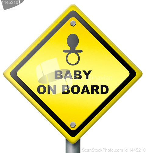 Image of baby on board