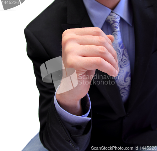 Image of business arm wrestler