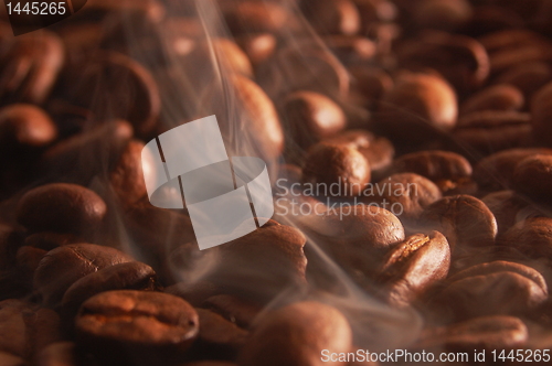 Image of roasting coffee