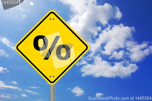 Image of percent sign