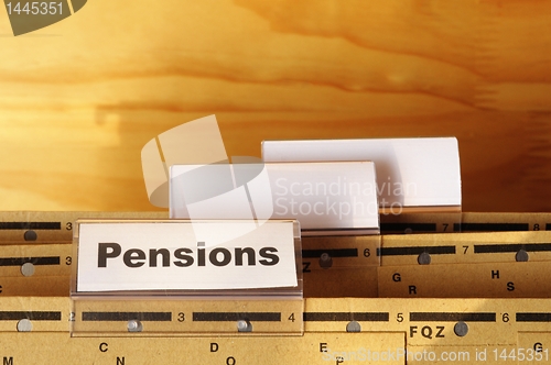 Image of pensions