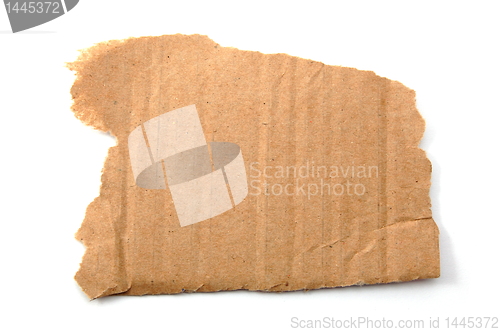 Image of blank cardboard