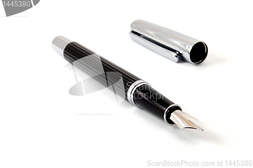 Image of fountain pen isolated on white background