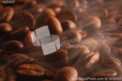 Image of roasting coffee