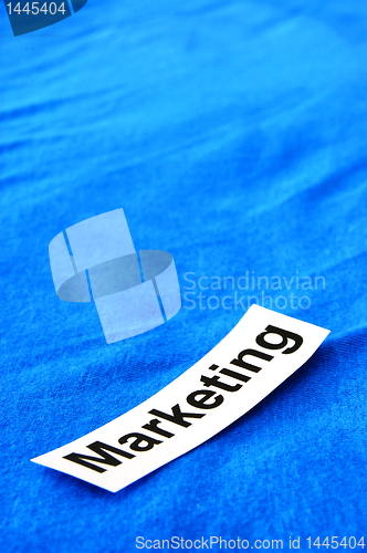 Image of marketing